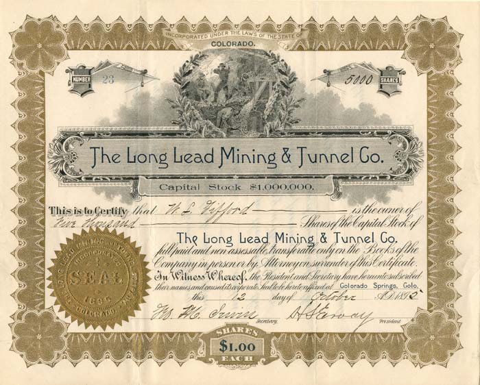 Long Lead Mining and Tunnel Co.